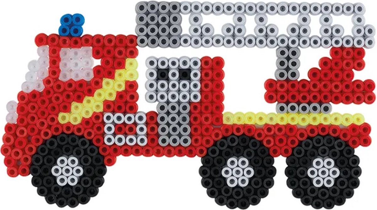 Hama Strijkkralenset ‘Brandweer’ – 2000 multicolor kralen — afbeelding 3