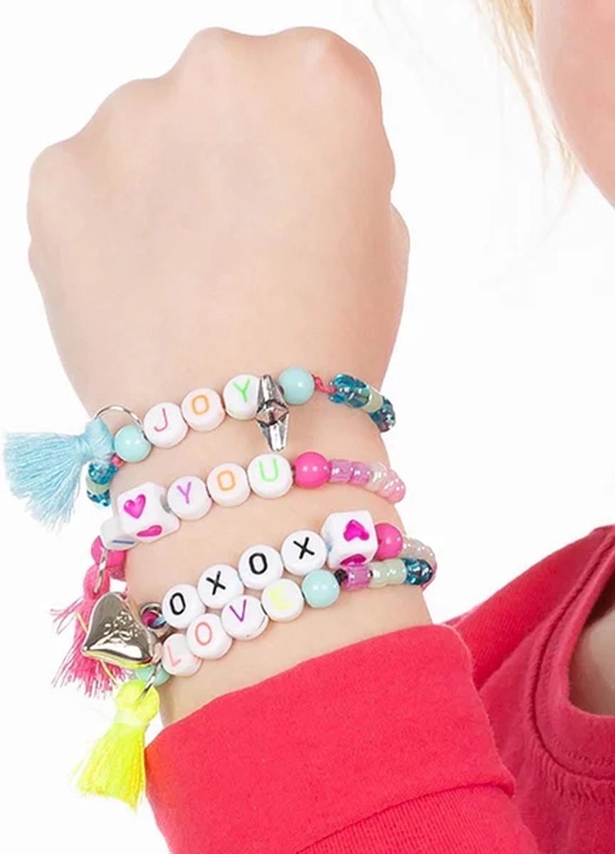 24 stuks motiverende armbanden in het Duits - 203 cm met positieve