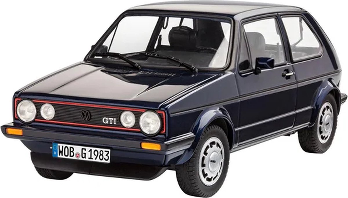 Revell Modelbouwpakket VW Golf 1 GTI Pirelli Auto - 05694 35 Years - Gift Set - 1:24 — afbeelding 16