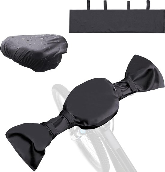 2 stuks e-bike accubeschermhoes fiets geïntegreerde frameaccu voor