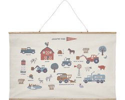 Vertbaudet Leerkaart landbouwmachines