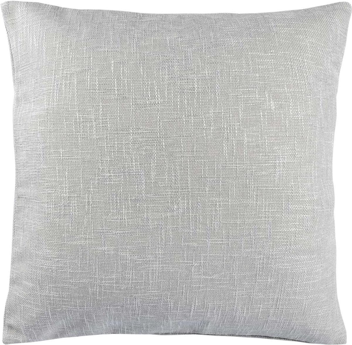 Homescapes Boucle kussenhoes lichtgrijs 45 x 45 cm