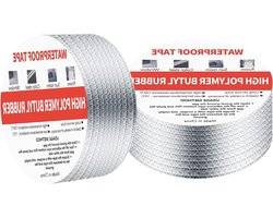 Waterdicht aluminiumfolie afdichtingsband - reparatietape voor daklekkage en oppervlaktescheuren - 5 m x 5