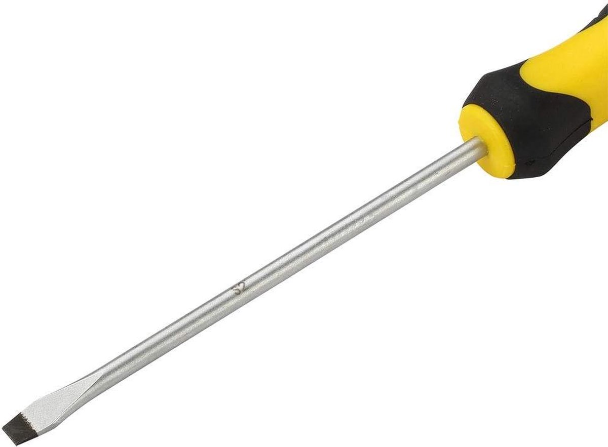 Sleufschroevendraaier 5 x 125 mm S2-staal ergonomische handgreep - magnetische kop - professionele toepassing