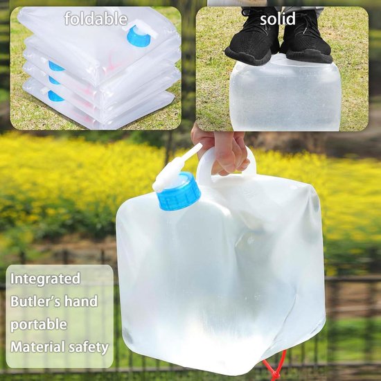 Camping Water Container with Spigot, 10l Water Tank with