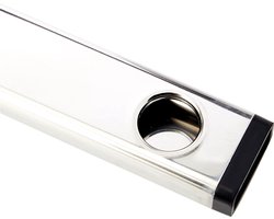 9 gaten Koffie Outlet Arm - One Size - Zilver