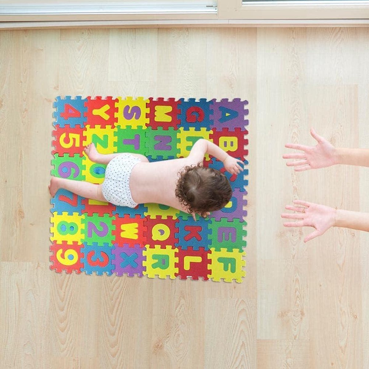 HAKUNA Puzzelmat voor baby's Vakantie - met TÜV SÜD GS certificaat - 20