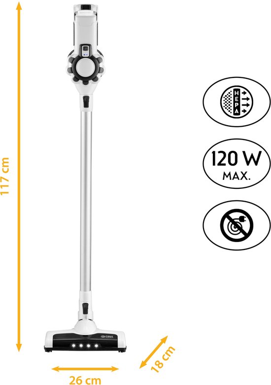 TZS First Austria Stofzuiger - Zakloze Stofzuiger - 800W - Vacuum