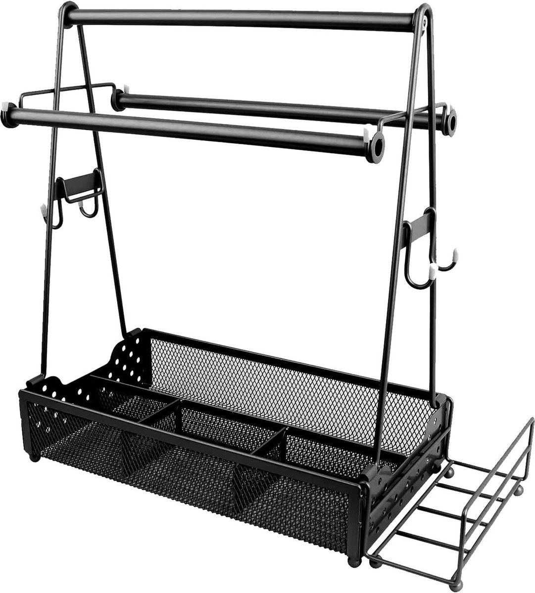 Opvouwbare Grill Accessoires Organizer BBQ Gereedschapshouder Papieren Handdoekhouder