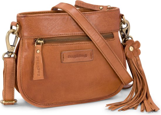 Bag2Bag - Oxie - Sac bandoulière - Cuir - Cognac