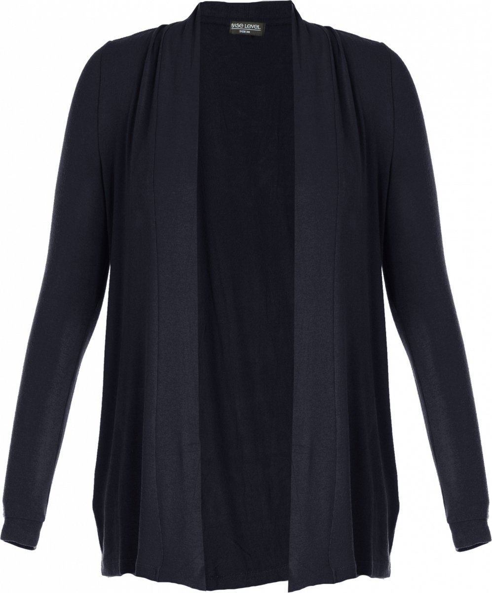 BASE LEVEL CURVY Ayla Vest - Dark Blue - maat 0(46)