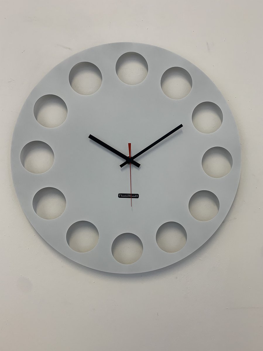 ChantalBrandO Wandklok OLYMPIA Modern Design