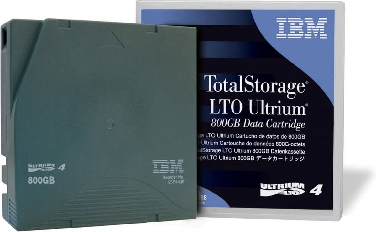 IBM LTO Ultrium 4 Tape Cartridge Lege gegevenscartridge
