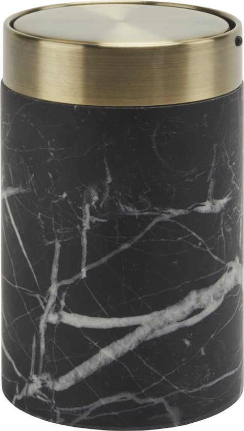 AQUANOVA - PRULLENBAK NERO COSMETIC BIN BLACK