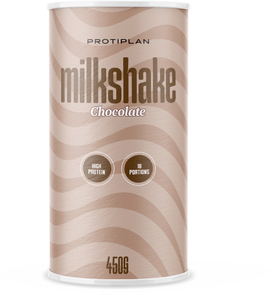 Goedkoopste Protiplan | Protein Milkshake Chocolade | 1 x 450 gram | Eiwitdieet | Proteïne shake | Past in een koolhydraatarme levensstijl