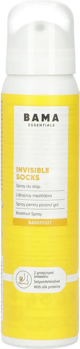 Bama 100ml Silky comfort Blote voeten spray met zijde. Helpt wrijving in de schoen te verminderen.