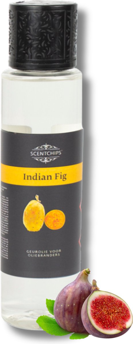 Goedkoopste Scentchips® Indian Fig - Geurolie Voor Aromadiffuser - Geurolie Voor Oliebrander - Etherische Olie - Essentiele Olie - Etherische Olien - 200ml