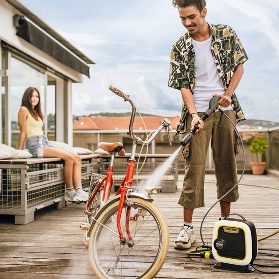 Kärcher K Mini Plus hogedrukreiniger - 110 bar - 360 l/u - 20 m2/u - PremiumFlex slang 5 m - Incl. slangset van Kärcher — afbeelding 4