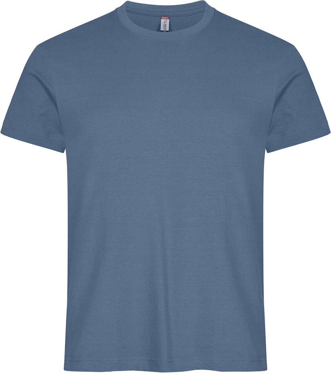 Clique Basic-T 029030 - Staalblauw - XS
