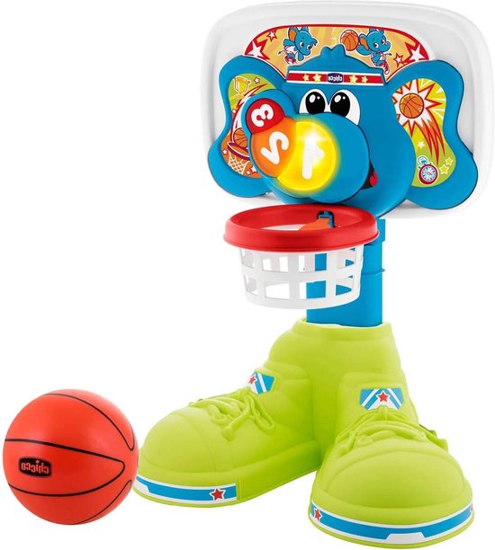 Basket League Elektronische Mini Basketbalring met Geluid- en Lichteffecten - Verstelbare Hoogte - 1.5 tot 5 Jaar Basketbalring