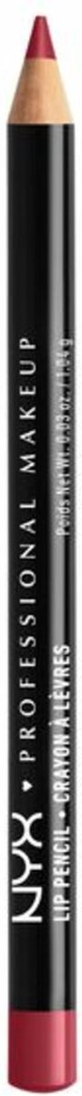 Nyx Professional Makeup Slim Lip Pencil - Burgundy - Fijn lippotlood - Donkerrood