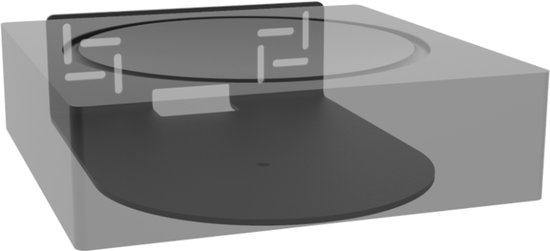 Cavus - Horizontale Muurbeugel voor Sonos Amp van Cavus — afbeelding 5