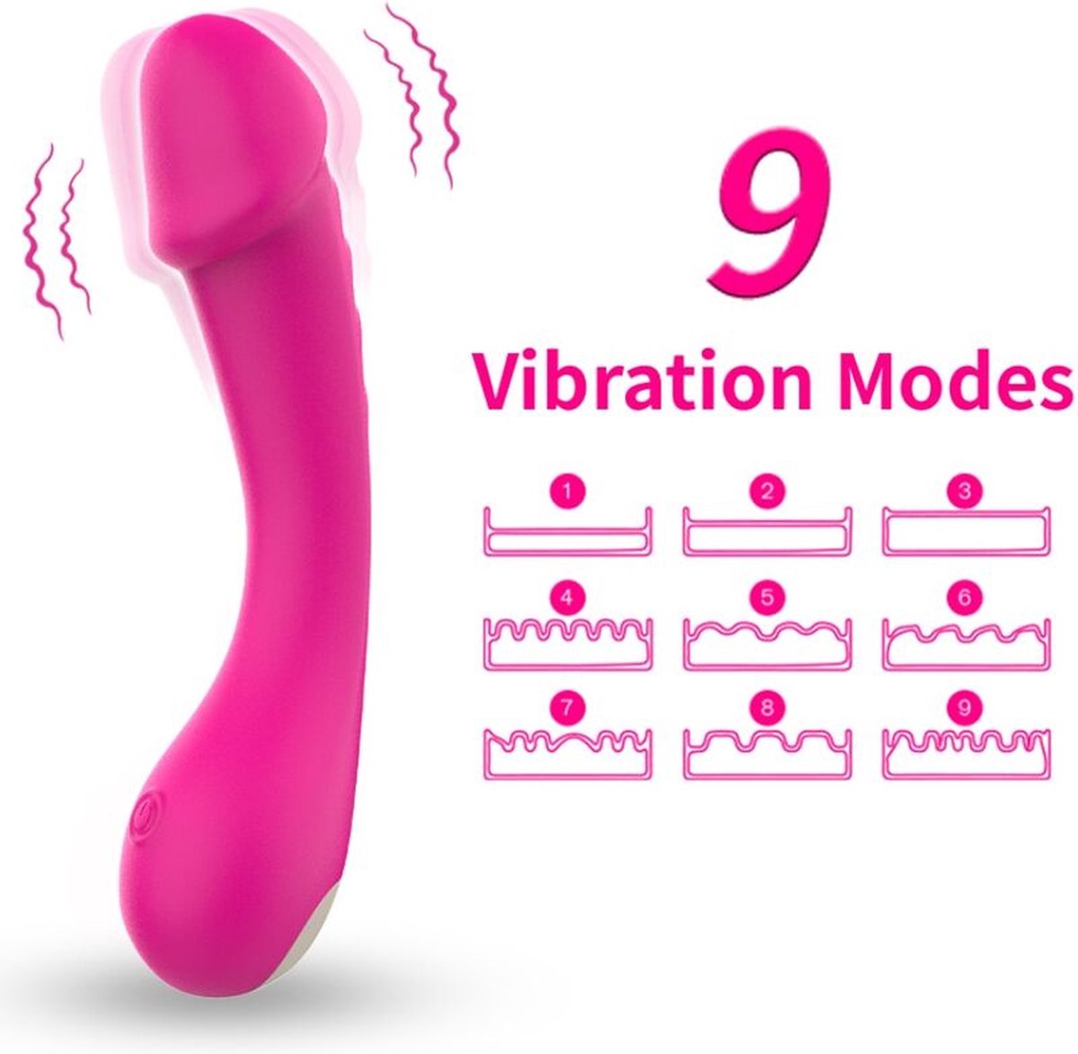 ARMONY - DILDO VIBRATOR G-SPOT SILICONE FUCHSIA | VIBRATOR | VIBRATOR VOOR VROUW | SEKSSPEELTJES VOOR VROUW | SEX TOYS VOOR VROUW | SEKSSPEELTJES VOOR KOPPELS | SEX TOYS VOOR KOPPELS | SEX TOYS | SEKSSPEELTJES