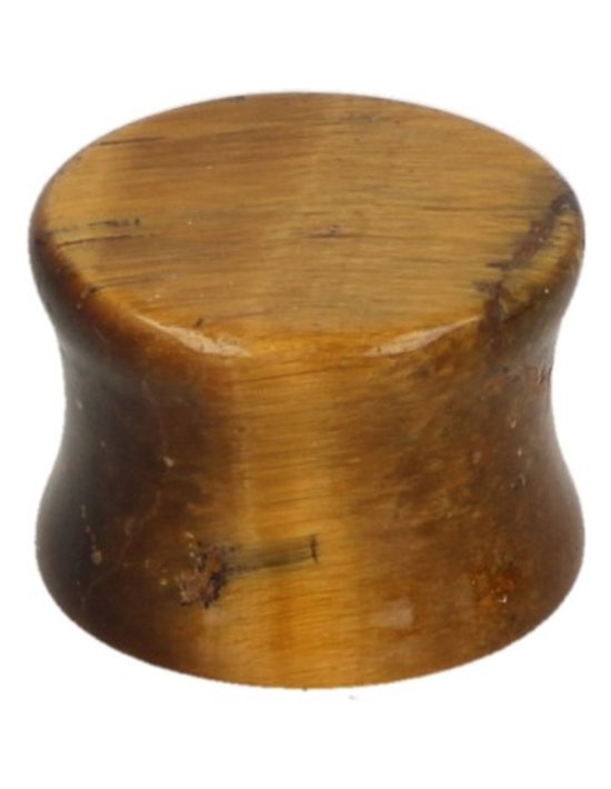 Plug Oreille Piercing Oeil de Tigre (16 mm)