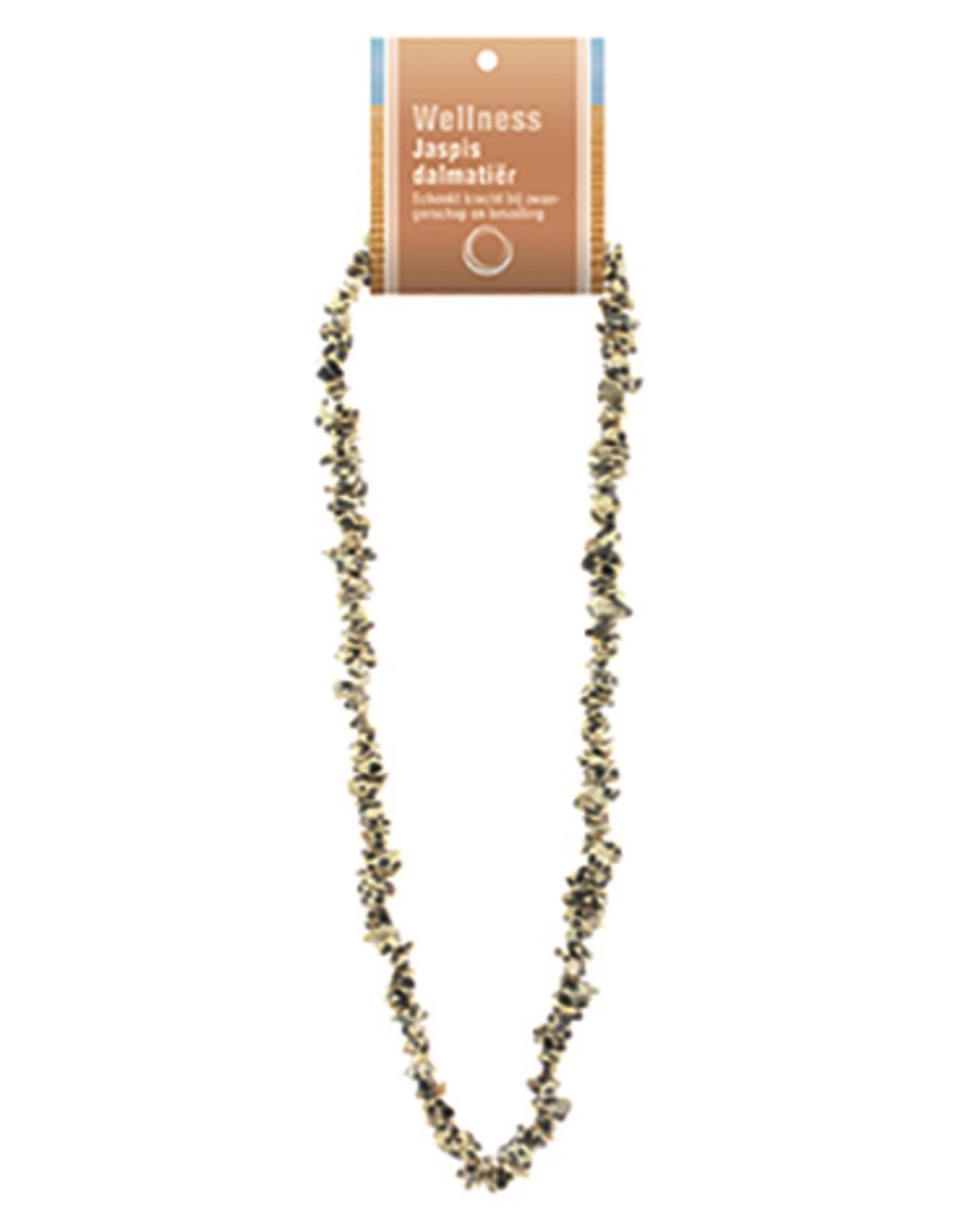 Jaspis dalmatiër splitketting + kaart