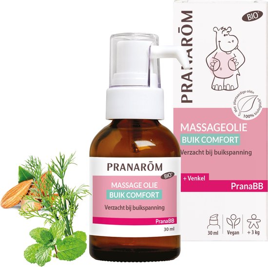 Massage olie – Buik comfort – Bio