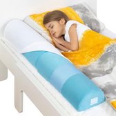 Slaapbeveiliging Opblaasbare Bed Rails (2 Pack) - Veilige en draagbare Peuter Bed Guard/Kinderbedbumpers voor reizen vakantie of thuisgebruik 122x18x10cm - Geschikt onder Bed Sheet