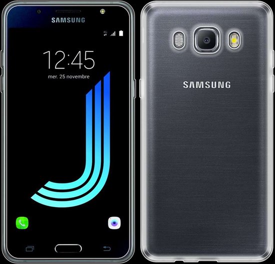 ebestStar - Coque compatible avec Samsung J5 2016 Galaxy SM-J510F, Etui Protection Silicone Transparent Antichoc, Souple Slim, Transparent