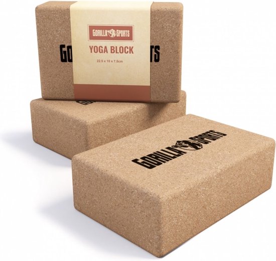 Gorilla Sports Yogablok - Yoga blok - Kurk van Gorilla Sports. — afbeelding 5