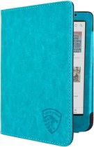 Luxe Hoesje - Sleepcover Geschikt voor Kobo Clara BW - Book Case Hoes Cover - Turquoise