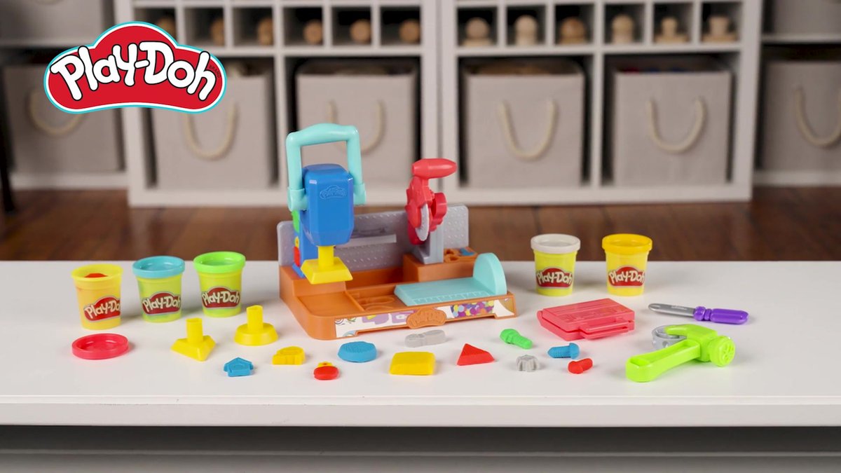 Play-Doh Stempelen en Zagen Speelset - Boetseerklei