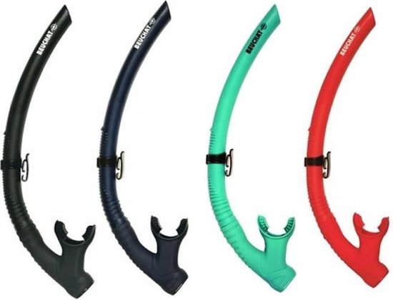BEUCHAT Tuba Spy Purge Adulte | Noir Taille Unique | Snorkeling Avec Embout Silicone Et Fixation Simple