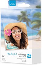 35-425 inch zelfklevend zink fotopapier (50 stuks) compatibel met HP Sprocket 3x4 fotoprinter - hoge kwaliteit