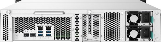 NAS Network Storage Qnap TS-1232PXU-RP-4G Black — afbeelding 2