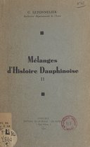 Mélanges d'histoire dauphinoise (2)