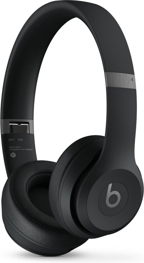 Beats Solo 4 Draadloze Koptelefoon Mat Zwart
