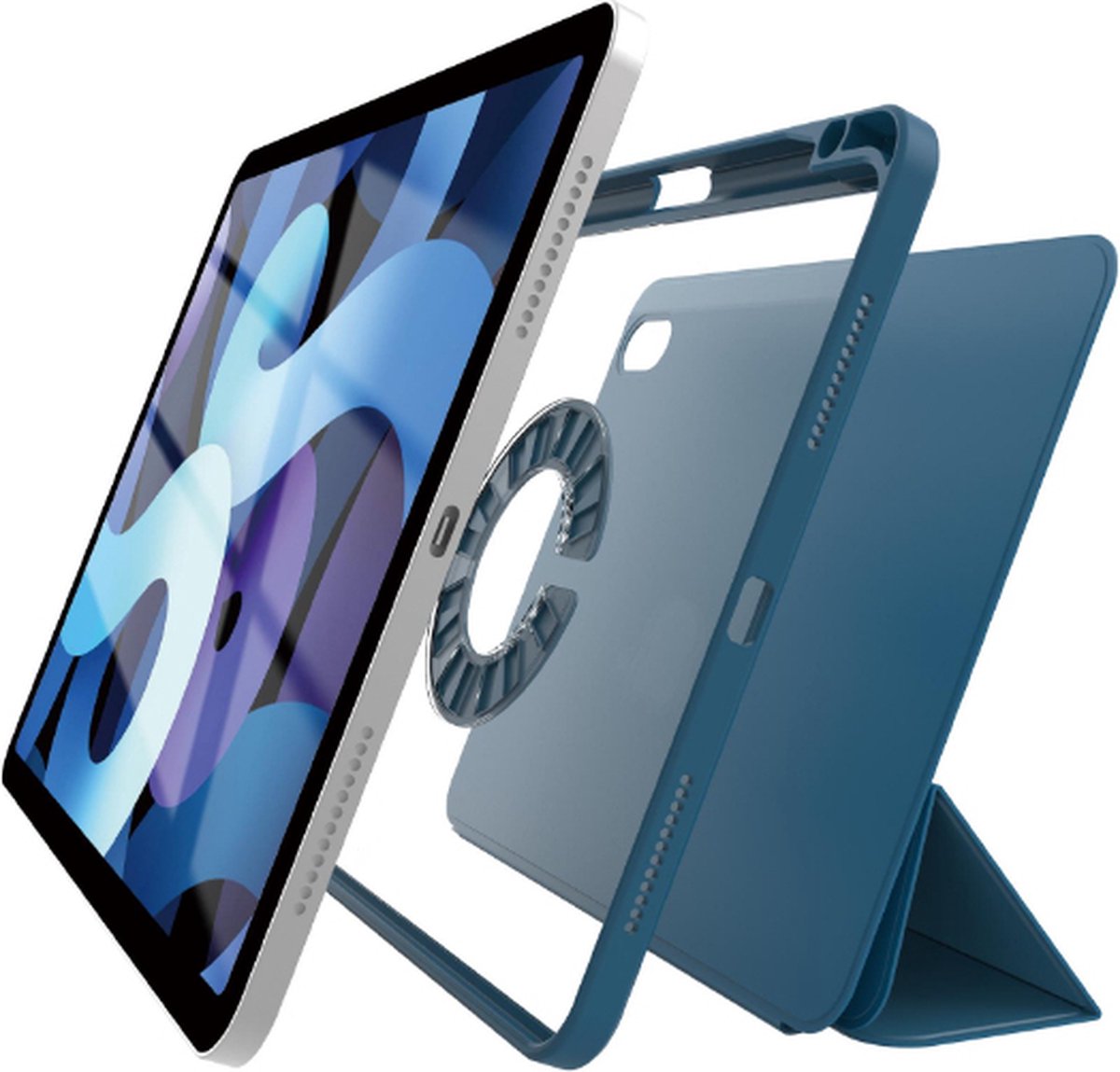 Celly BOOKMAG08BL tabletbehuizing 27,7 cm (10.9") Hoes Blauw