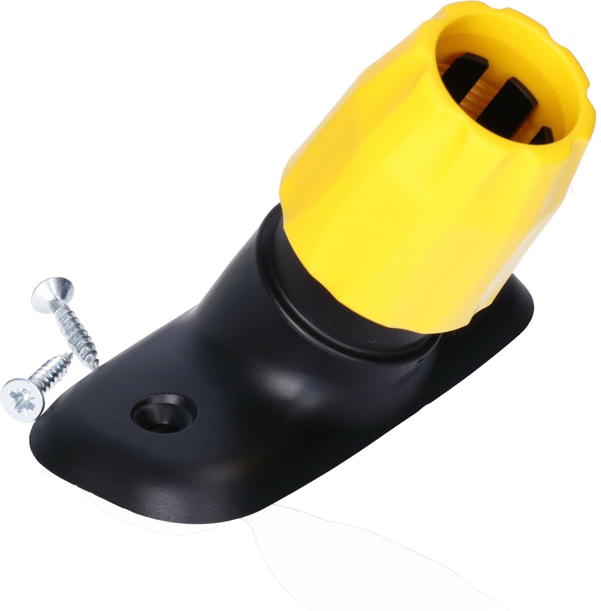 Goedkoopste Buemag Universele stokhouder - kunststof - bezemsteelhouder - bezemklem - 28mm - bezemhouder - steelhouder