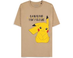 Pokémon - Pikachu T- Shirt - Beige - S