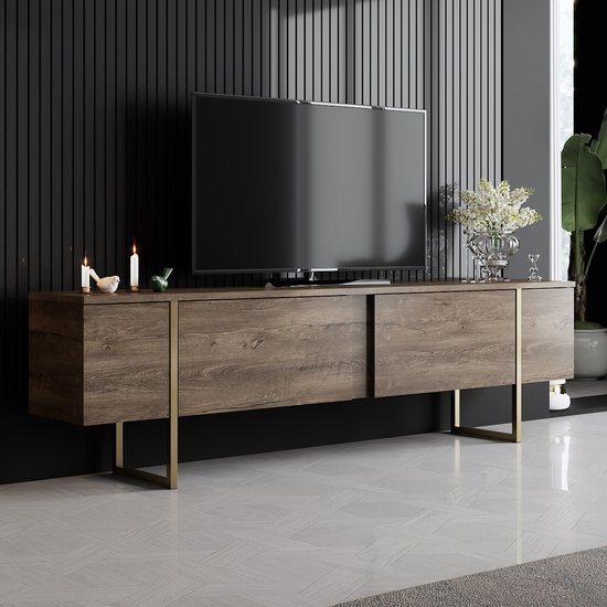 Hanah Home Stijlvolle tv-standaard met wandmontage-optie