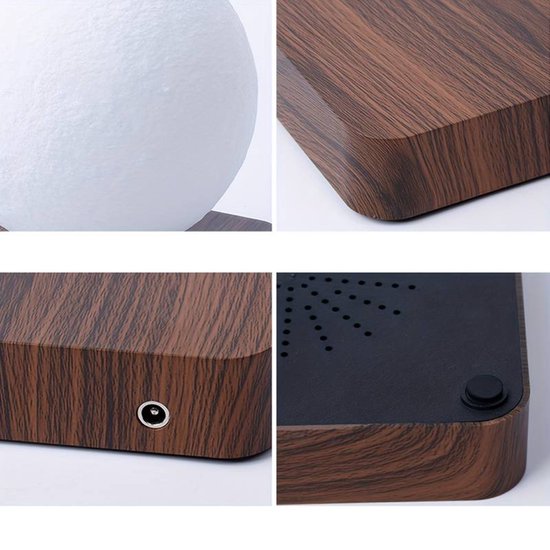 Floatidea Magnetische Maan Lamp Levitatie 3D Drijvende Maan Draaiende Nachtlamp Draaibare Bureaulamp voor Kerstcadeau Home Office Decoratie Floatidea Magnetische Maan Lamp Levitatie 3D Drijvende Maan Draaiende Nachtlamp Draaibare Bureaulamp voor Kerstcadeau Home Office Decoratie