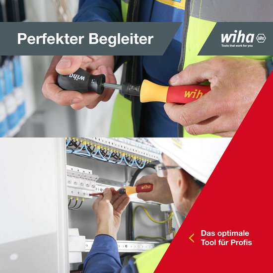 Wiha VDE Tournevis dynamométrique 2 - 7 Nm DIN EN 60900, DIN EN ISO 6789, DIN EN 26789