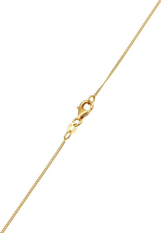 Elli Halsketting Dames Basis Eenzaam Hanger met Kristal in 925 Sterling Zilver Roségoud Verguld Elli Halsketting Dames Basis Eenzaam Hanger met Kristal in 925 Sterling Zilver Roségoud Verguld