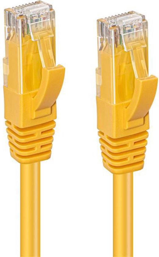 Microconnect MC-UTP6A015Y, 1,5 m, Cat6a, U/UTP (UTP), RJ-45, RJ-45