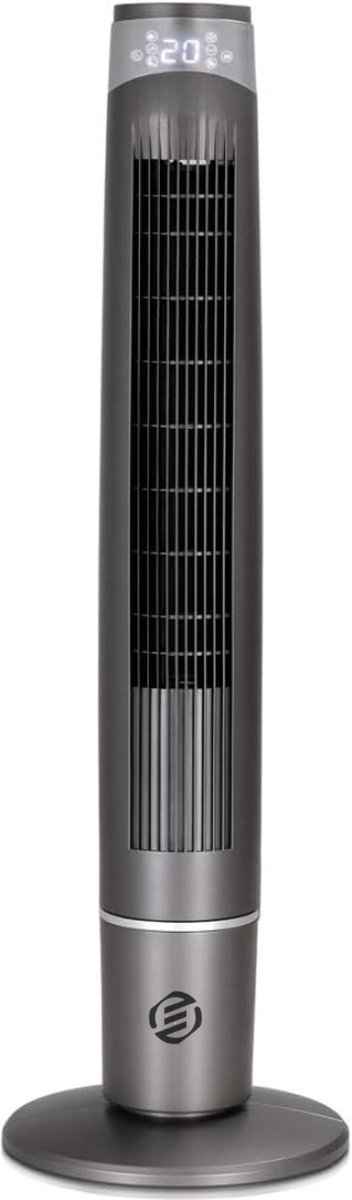 Equivera Torenventilator - Staande Ventilator met Afstandsbediening - Kolomventilator - Verschillende Snelheden - Timer - Ventilator Staand