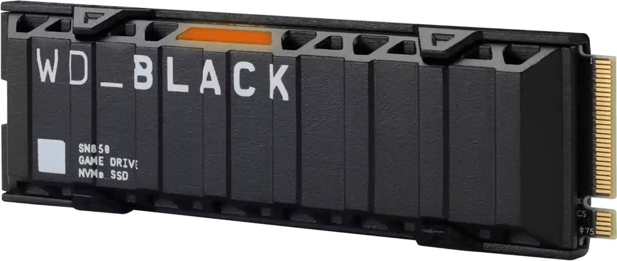 Western Digital Black SN850 NVMe 500G Heatsink WDBAPZ5000BNC-WRSN